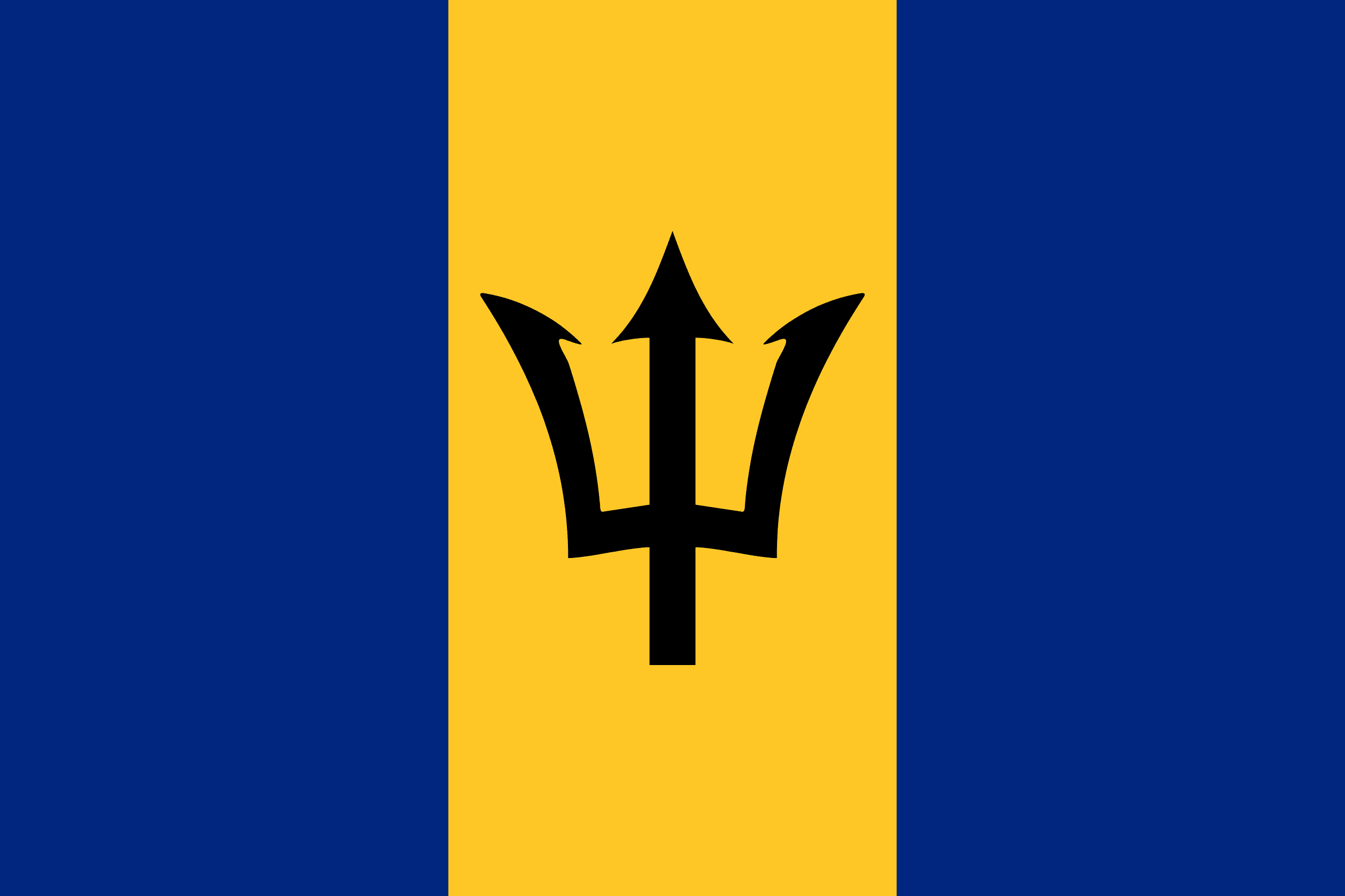 Länderflagge Barbados