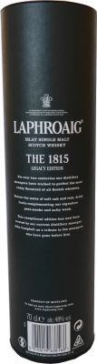 Flaschentube Laphroaig 1815