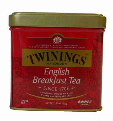 Twinings English Breakfast Tee. 100 g Dose