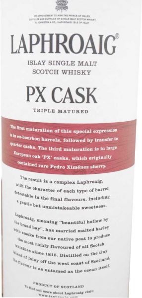 Laphroaig PX Cask  1 Liter